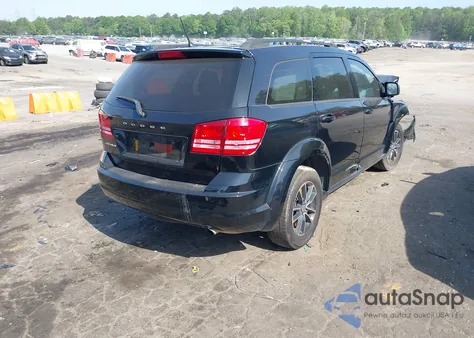 2018 Dodge Journey Se z USA, uszkodzony, nr VIN 3C4PDCAB4JT276674